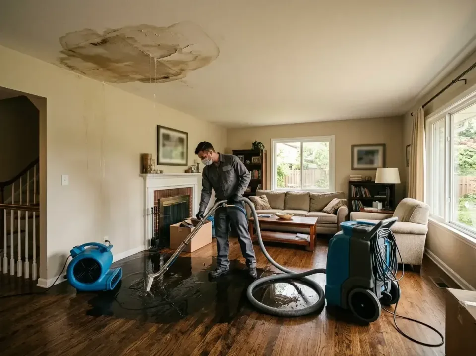 attic-pipe-burst-ceiling-drip-008 — frequently asked questions, Water Damage Restoration & Carpet Care in Trinity, TX